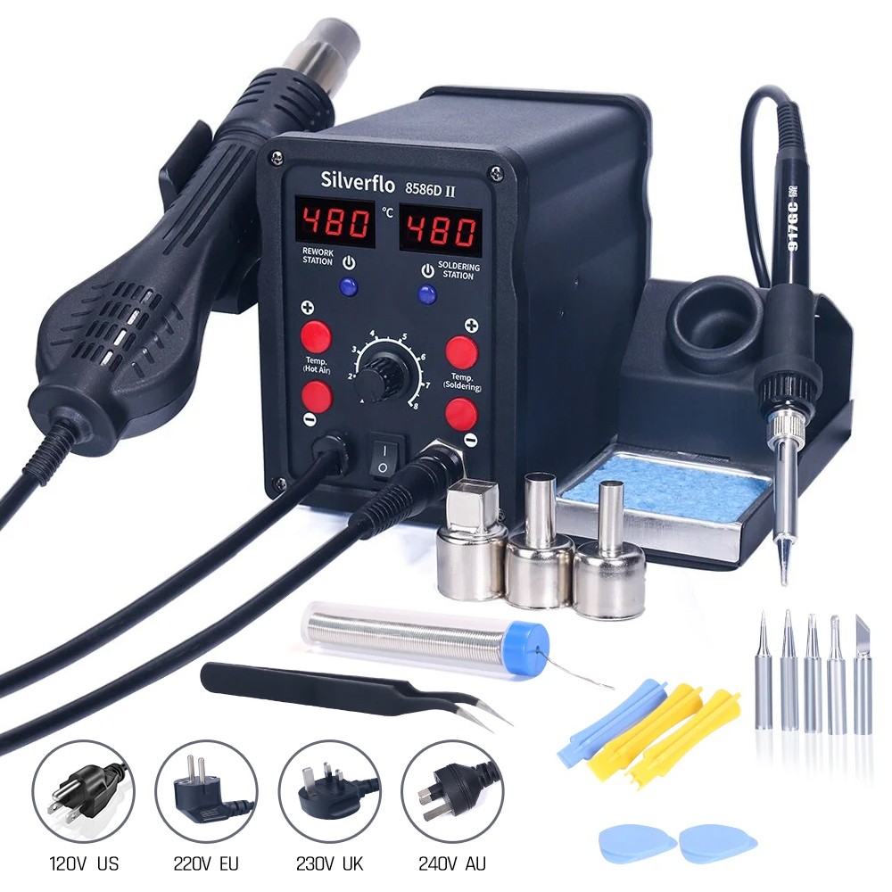 Silverflo – Station de soudage - T12 Soldering Station Oled avis et prix