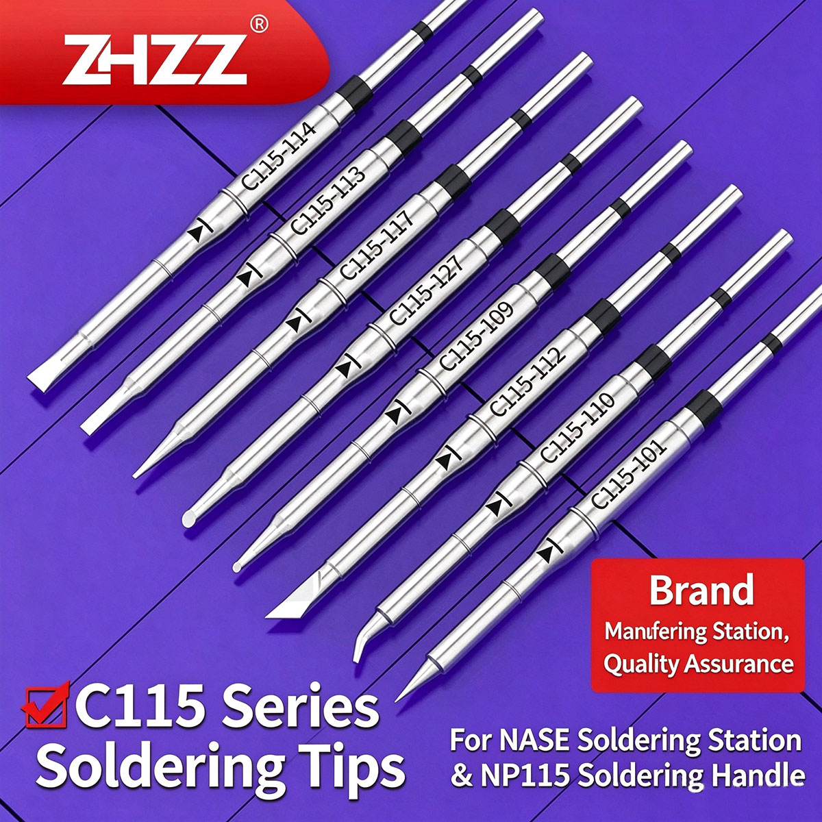 Pointes de fer à souder C115 C - C115 Nano Soldering Iron Station avis et prix